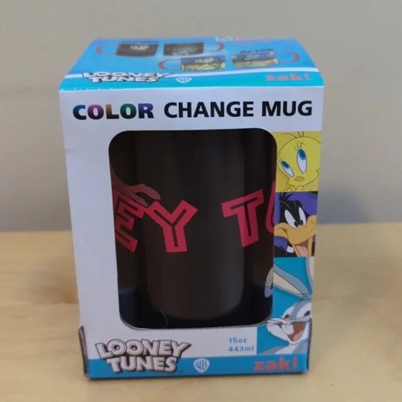 Warner Bros. Looney Tunes Color Change Mug - Red and Black - Picture 4 of 11